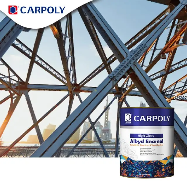 CARPOLY Anticorrosive Coating heat resistant for steel for pipe and for machine tool protection