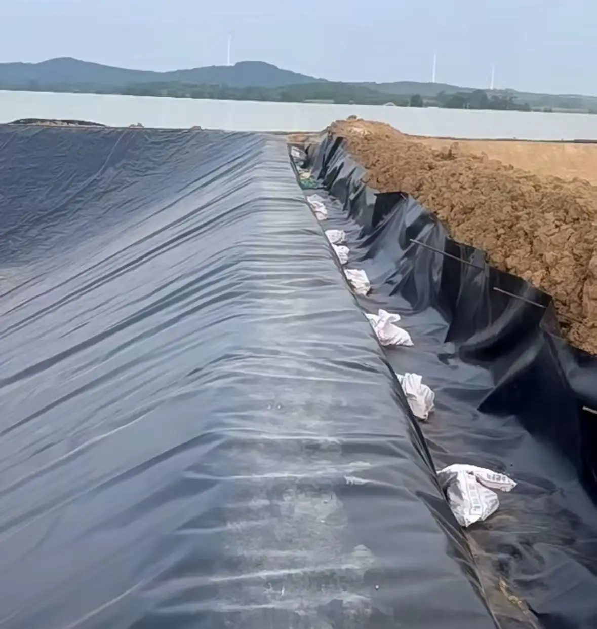 Настраиваемый завод Hdpe подводка для пруда Geomembrana рыбоводный резервуар плотина Geomembranes рыбного рыбоводная ферма