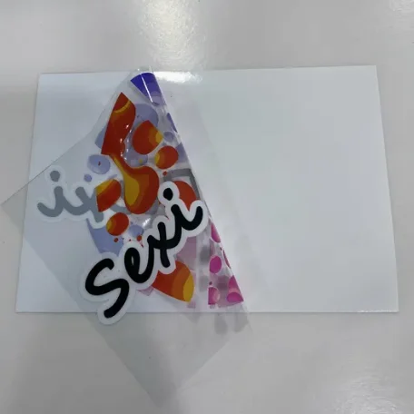 Съемные прозрачные стеклянные наклейки Электростатическая виниловая наклейка статическая