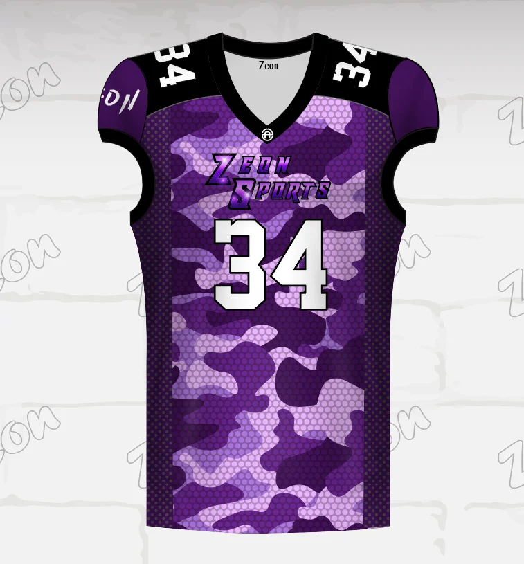 Custom high quality 2019 new design comfortable sublimation American football  jersey