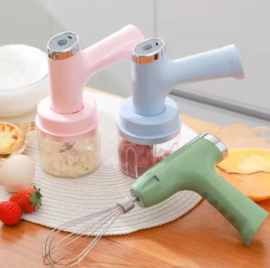 Mini Electric Egg Beater Mixer Handheld Auto Cream Food Whisk Cake Baking Blender Portable USB Egg mixer