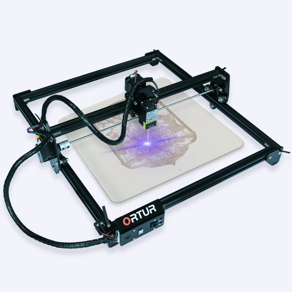 Настольный станок для лазерной гравировки дерева бамбука кожи Diy металла Cnc