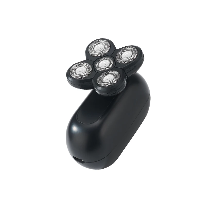 4D Portable 5 In 1 USB Waterproof Electric Shaver Razor Head Shaver Mens Waterproof Electric Shavers