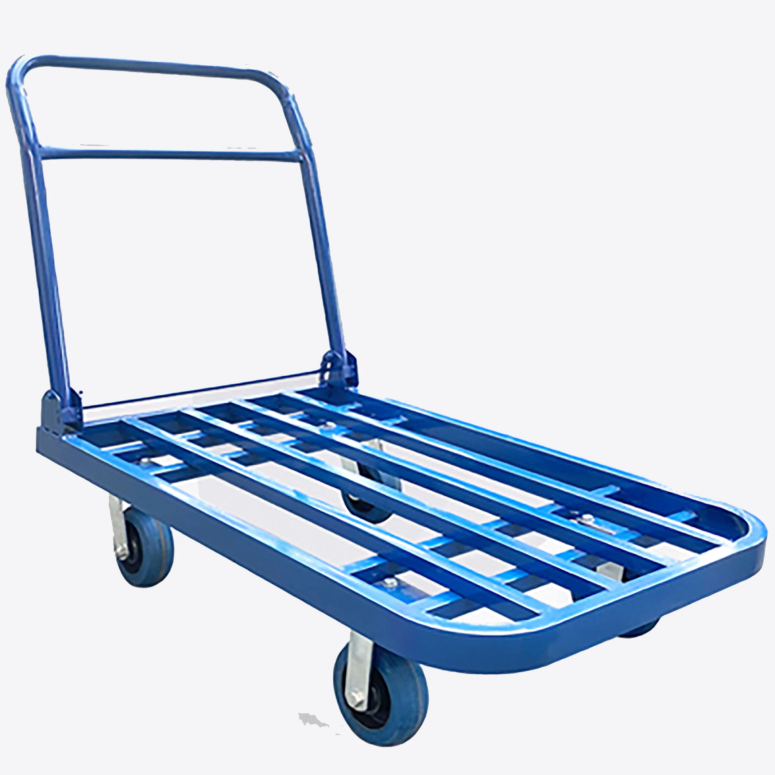 Сверхмощная стальная ручная тележка Satong 120*65 500 кг Складная с железной трубкой