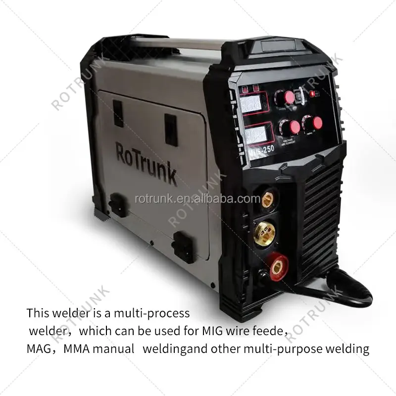 Soldador Mig Mag 250 ампер 3 в 1 сварочный аппарат инвертор MIG/MAG/MMA MIG OEM