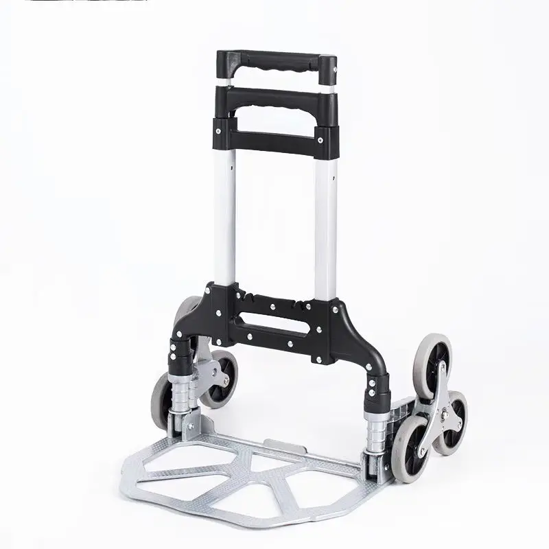 China factory Manufacturer Custom High Quality Lightweight Foldable  Sturdy Aluminum Hand Cart Trolleys