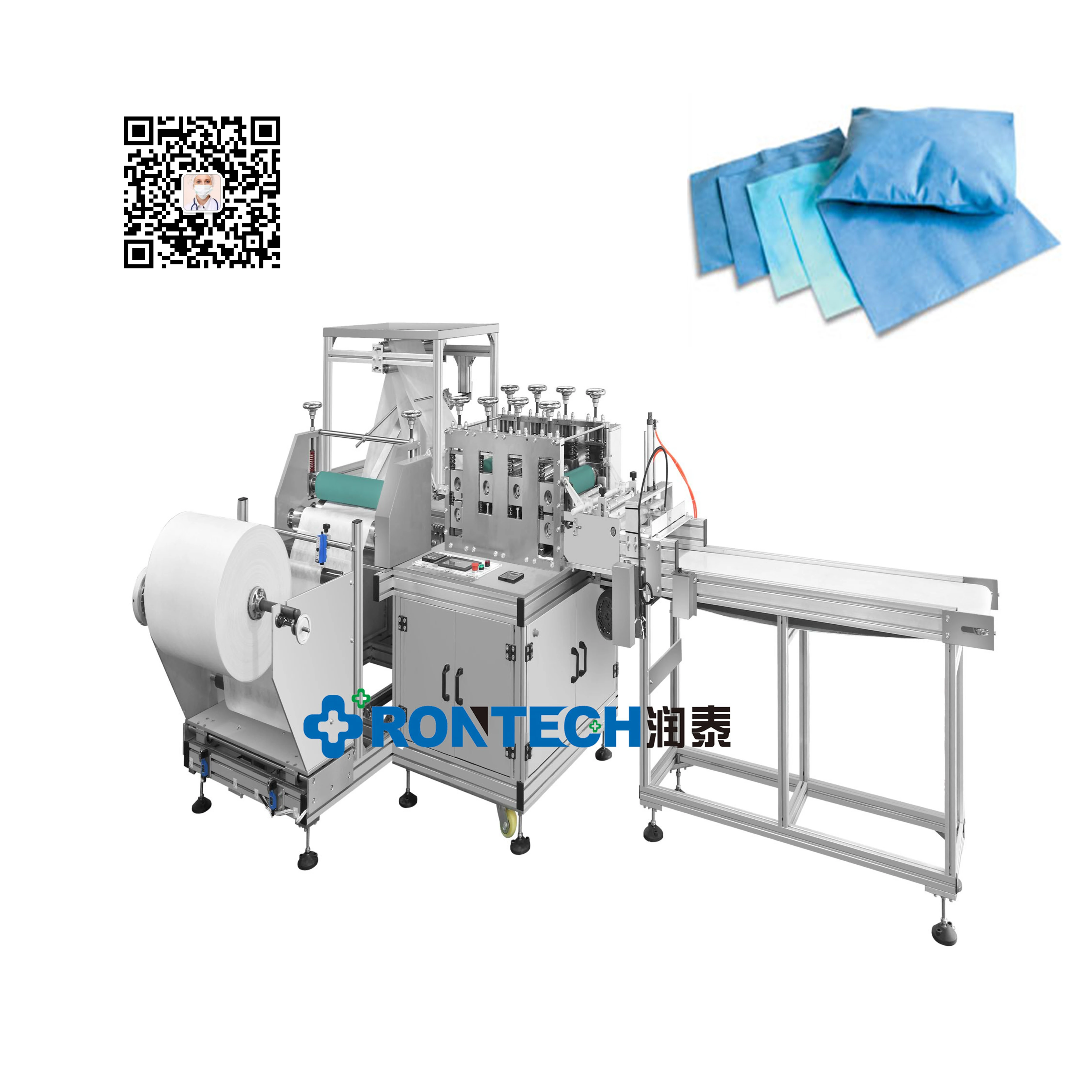 Высокое Качество Массажная кровать PP нетканые наволочки машина