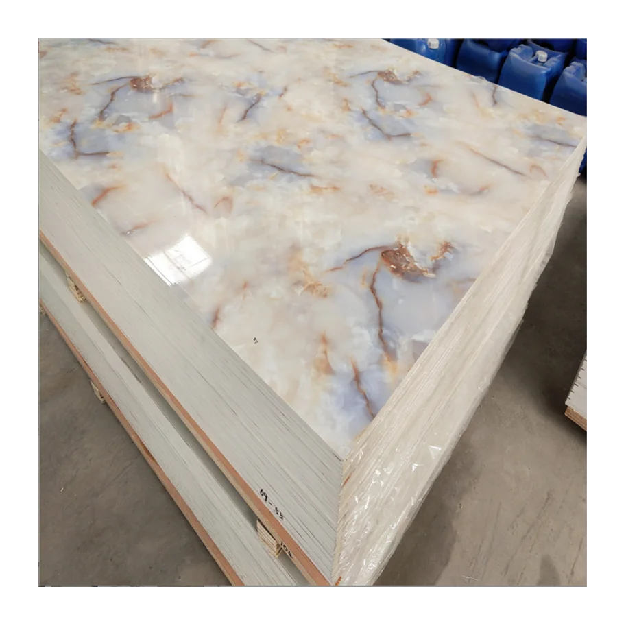 New arrival spc wall panel for interior decoration pvc marble sheet vinyl wall