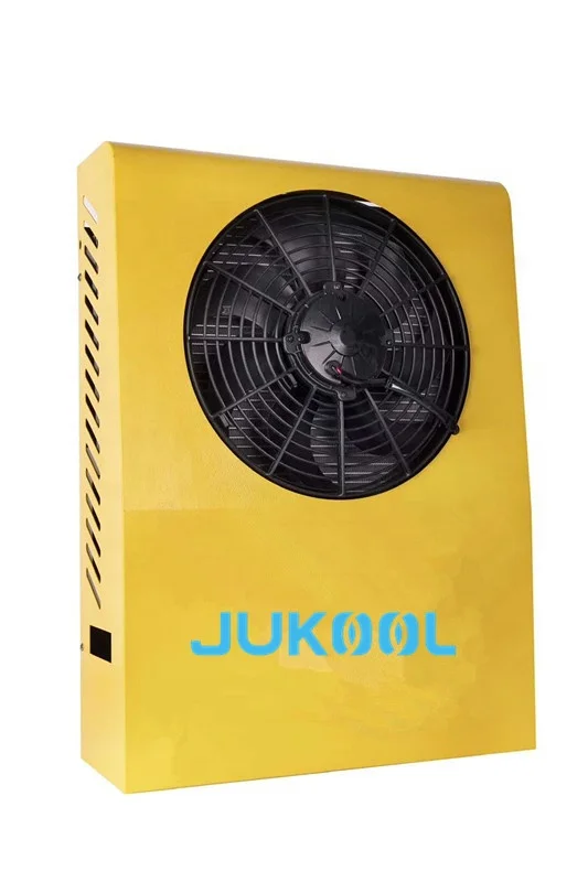 New design truck air conditioner 24v 12v with dc compressor