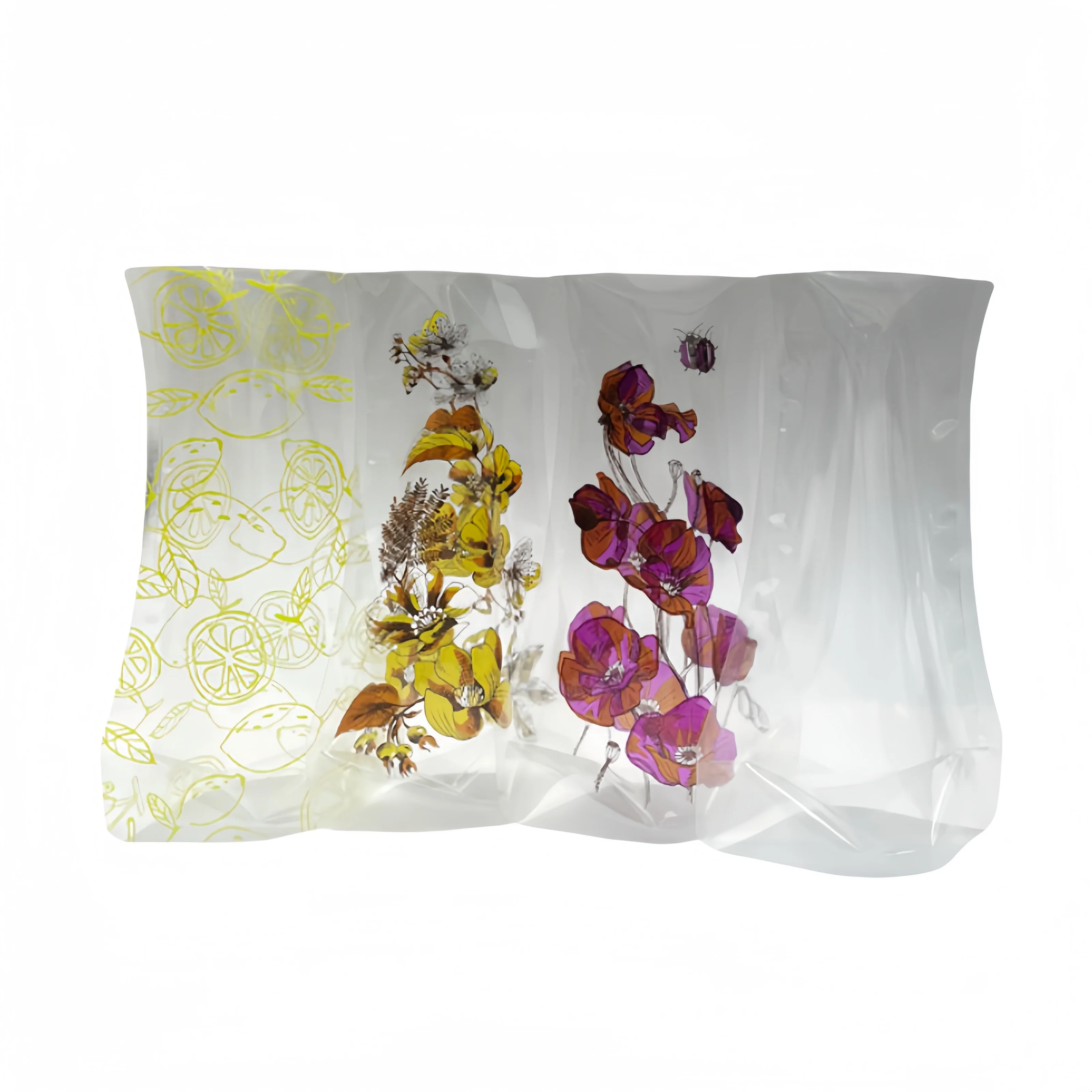 Рекламная складная пластиковая ваза с различными узорами для цветов дизайн на день рождения декоративная современная белой