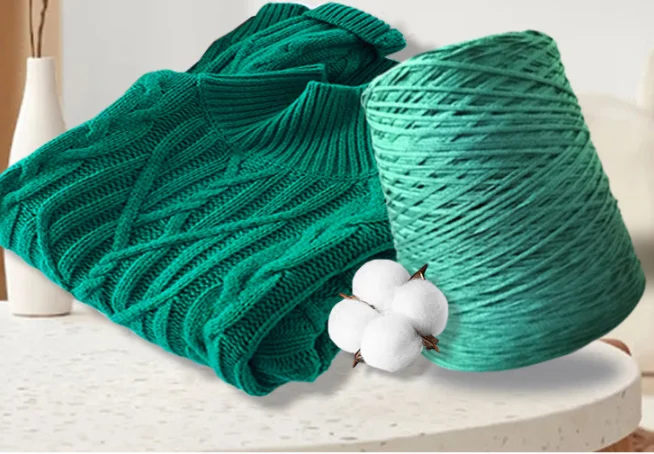 ne 20/2 30/2  40/2 cotton combed yarn 100% cotton yarn for knitting sweater