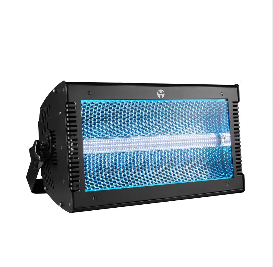 Aluminum Housing LED Stage Lights DJ Stadium Hotel Concert 64x 0.6w RGB LED 3000W DMX LED Strobe Light