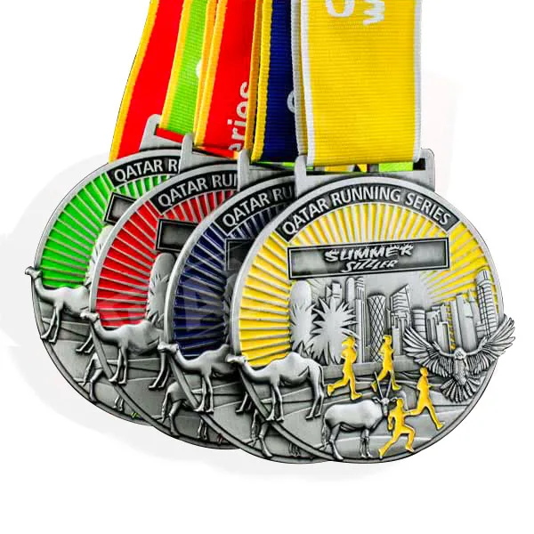 
Custom cheap price races award gift souvenir for match metal medal 