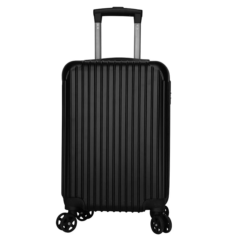 Low MOQ trolley suitcase password suitcase PC universal wheel zipper trolley luggage for unisex