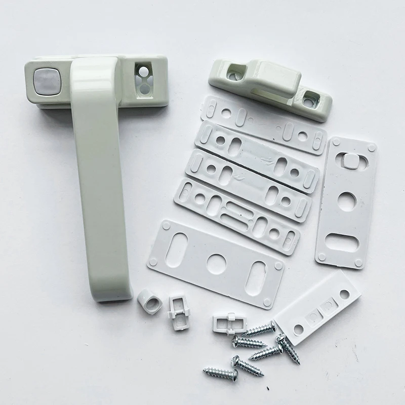 Window Handle With Bush Pull Lock Aluminum Alloy for Windows and Doors