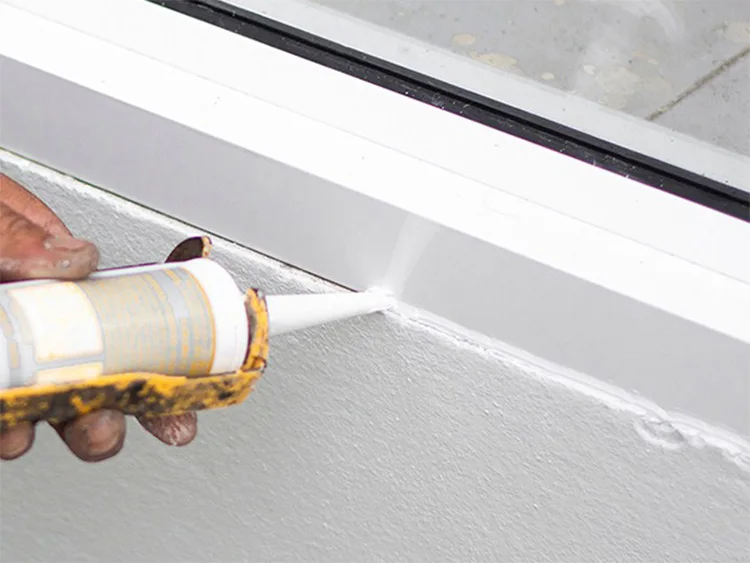 Window sealant make of water based acrylic resin emulsion