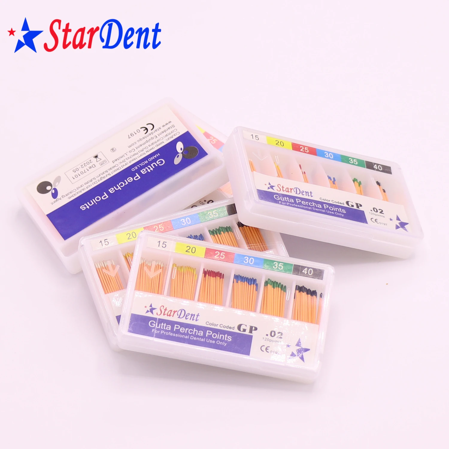 Оригинальные одноразовые стоматологические точки GP/стоматологические материалы Gutta