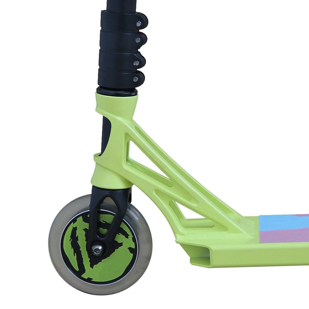 2024 Hot Selling Freestyle Stunt Scooter For Teenagers Pu Wheels