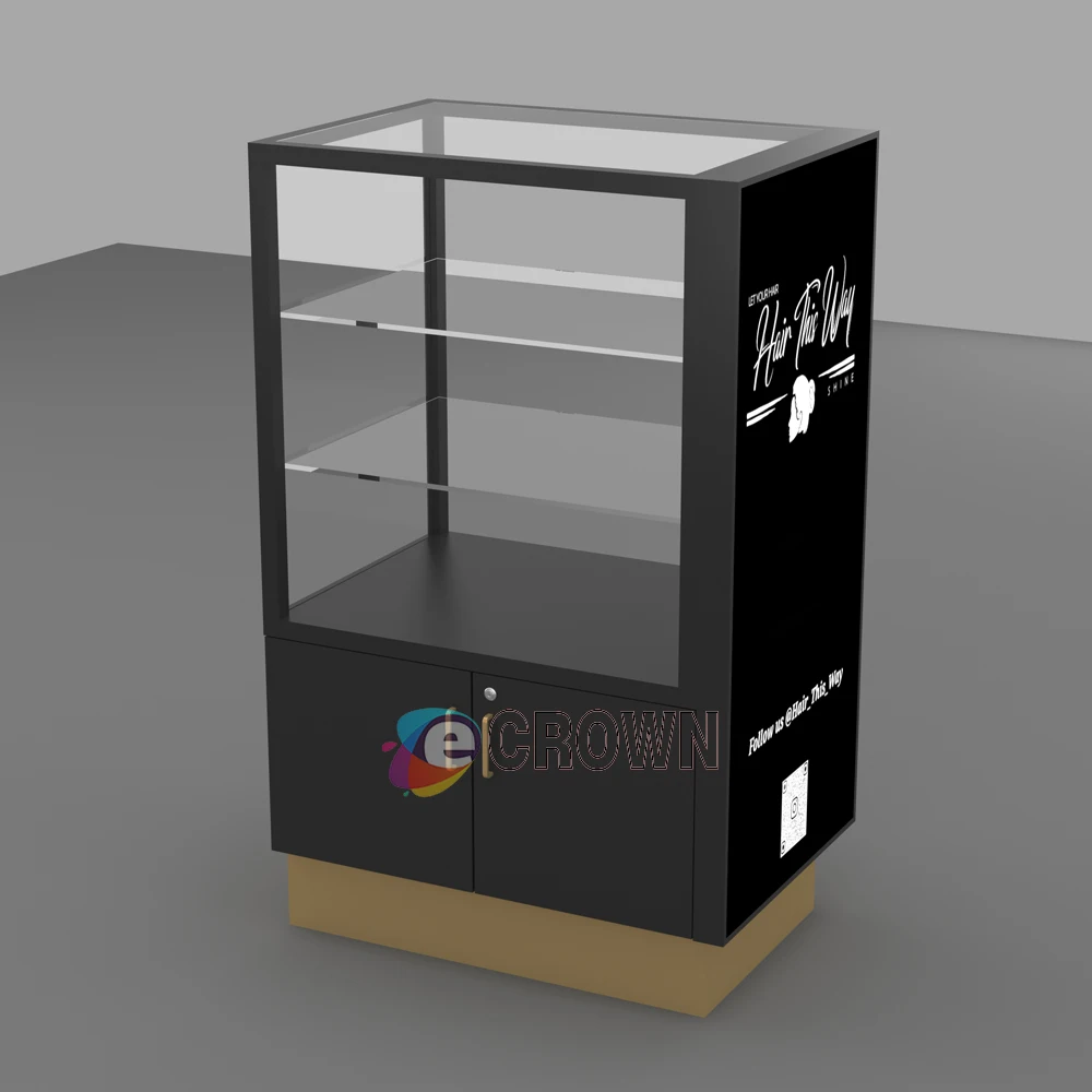 20+ Years Shenzhen Manufacturer High End Mdf Metal Beauty Dressing Kiosk Design Odm Men Suit Briefcase Display showcase ODM