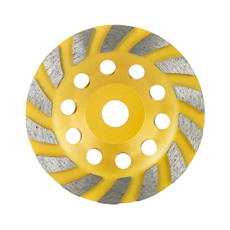 150mm big Section block shape cement diamond grinding disc flexible diamond grinding disc for stone concrete cement wall