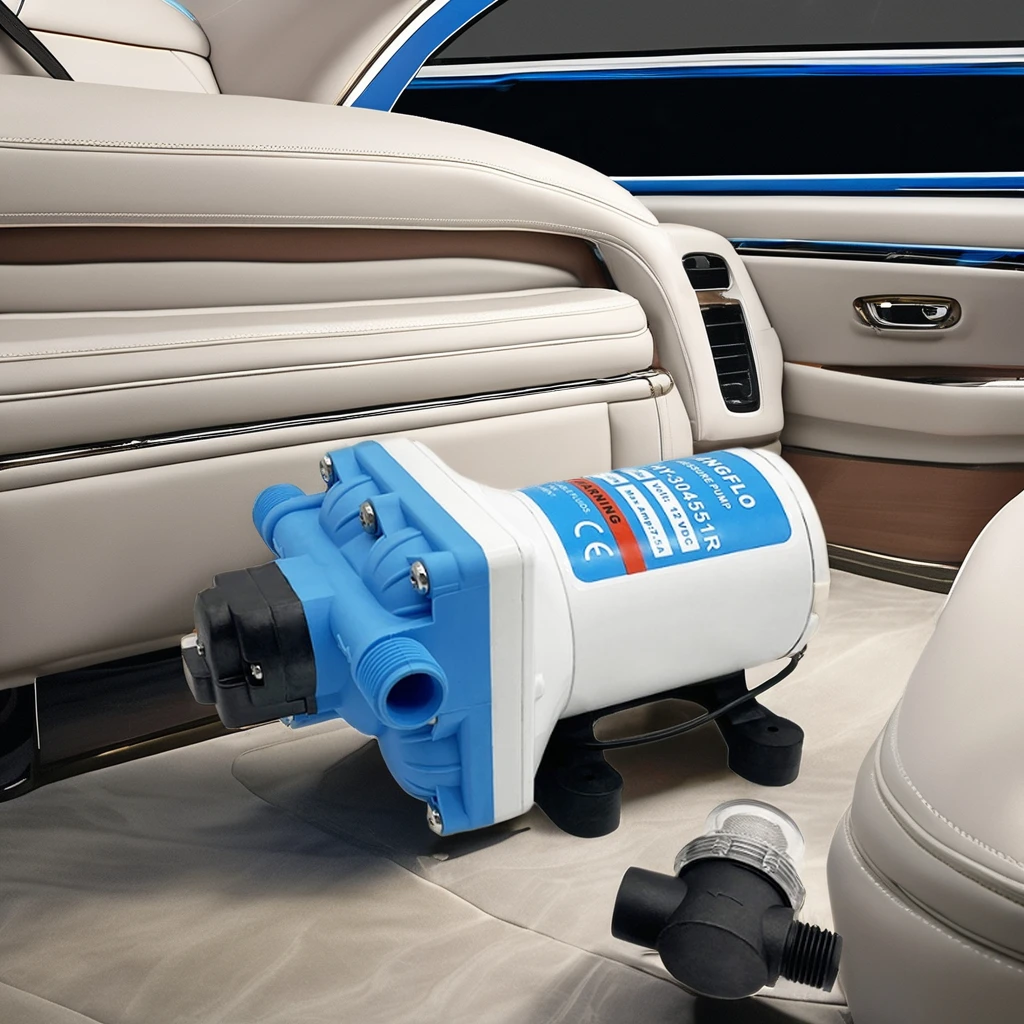 Singflo  12V water PUMP  55psi  With male thread High quality pumping  water for rv and caravan use