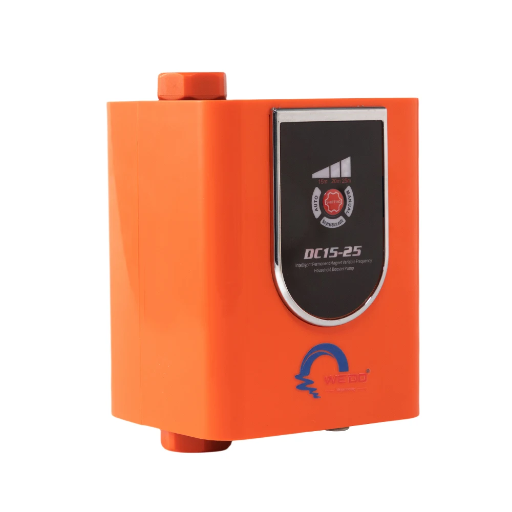 HOT SALE H1525C-100W  24V nickel plating permanent magnet intelligent frequency conversion household booster water pumps