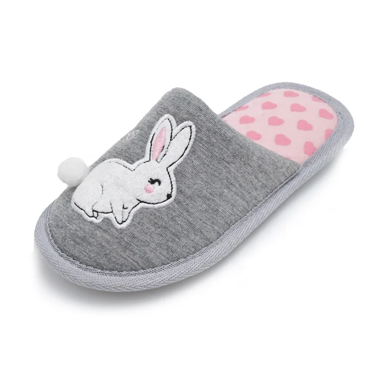 Girls Slippers Fuzzy Cozy House Slippers Warm Slippers for Girls Indoor/Outdoor Cute Pink Heart On Upper