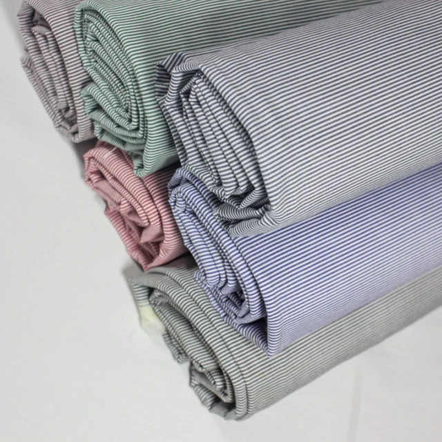 new mens shirt fabric fabric plaid 100%cotton yarn dyed ready to ship with various design