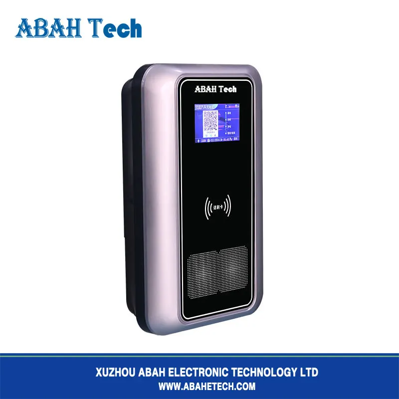 ABAH Hot sale 7kw Wall Mounted Charging Pile European American Standard