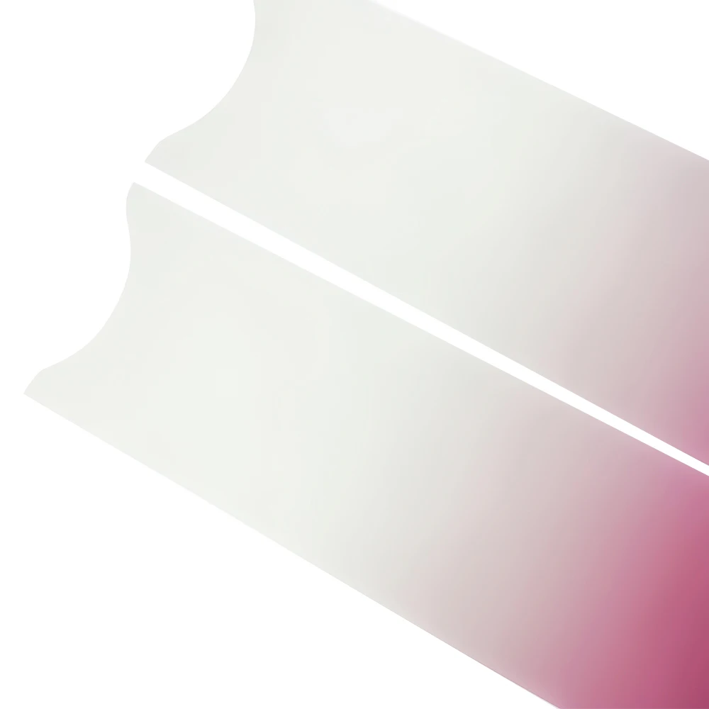 Custom Personalized Pattern Transparent Glass Fiber Flins Scuba Freediving Fins for Underwater Snorkeling Spearfishing Diving