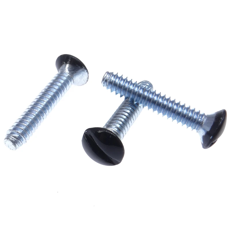 Slotted truss Head machine screw 304 316 Stainless steel polished Fasteners