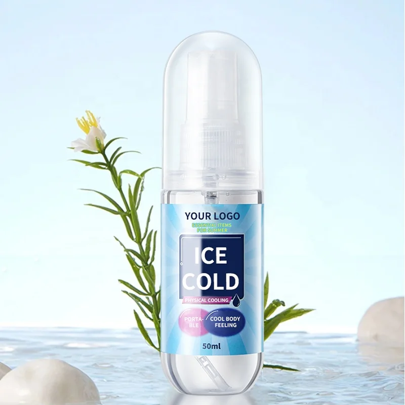 MULAN Customizable Outdoor Sports Body Sprays Portable and Cool for Summer Prevents Heat Stroke and Clothing Cooling Spray
