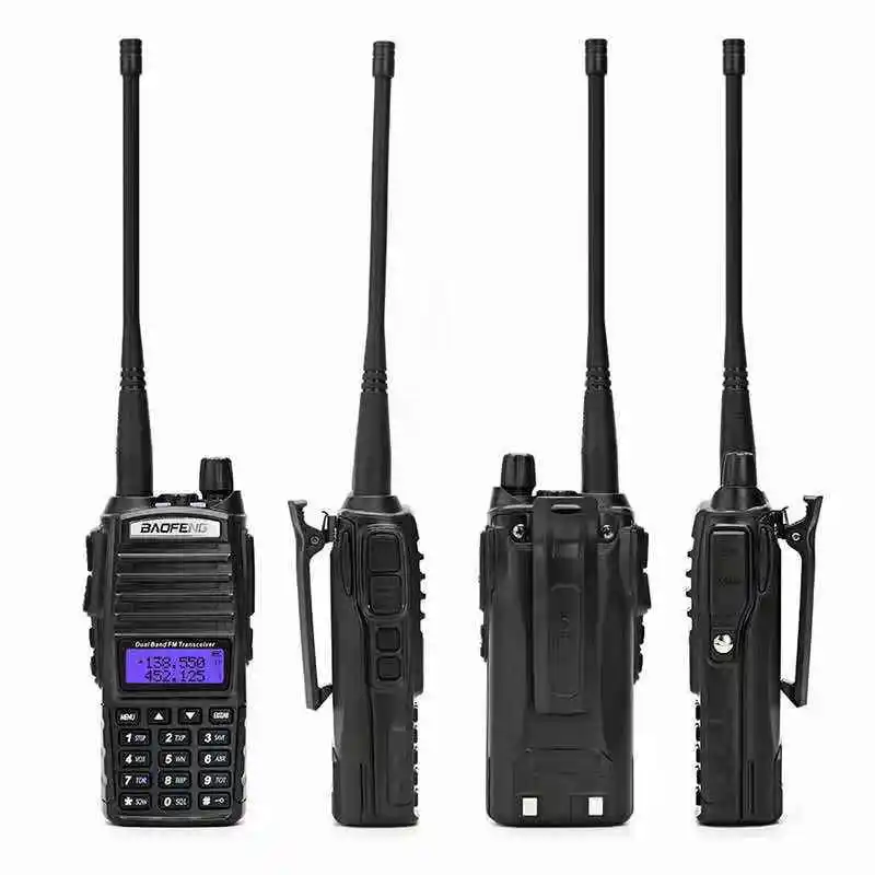 BAOFENG UV-82  China Factory Supplier Latest Design High Quality Mobile Walkie Talkie with LED flashlight