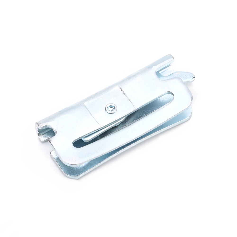2 inch 4000lbs Zinc Plated Cargo Tie Down Straps Series E Track Single Piece E Track Fitting for Truck Traile