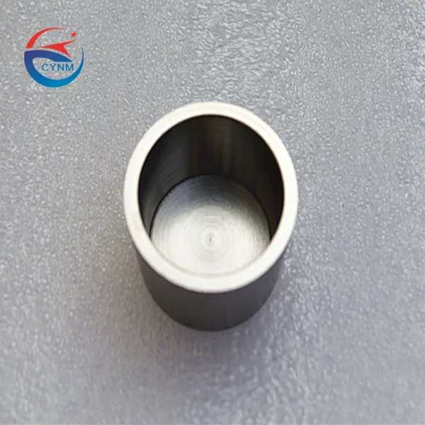 99.95% high purity tungsten crucibles for high temperature vacuum environments support customized