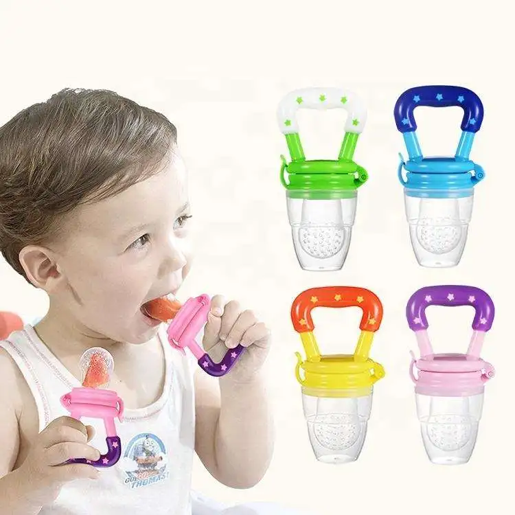 Baby Fruit Pacifier Free Sample Multi Color 3 Sizes Teething Toys Chewing Molars Baby Fruit Teether