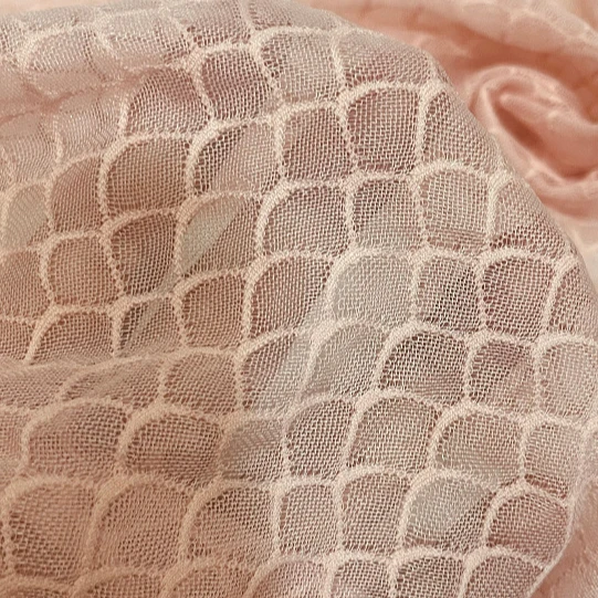 New nylon factory stock  elastic lace jacquard fabric curtain fabric for cloth