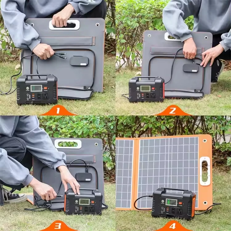60W Foldable Solar Panel Compatible With Jackery Goal Zero Blueti Power Station Foldable Solar Panel
