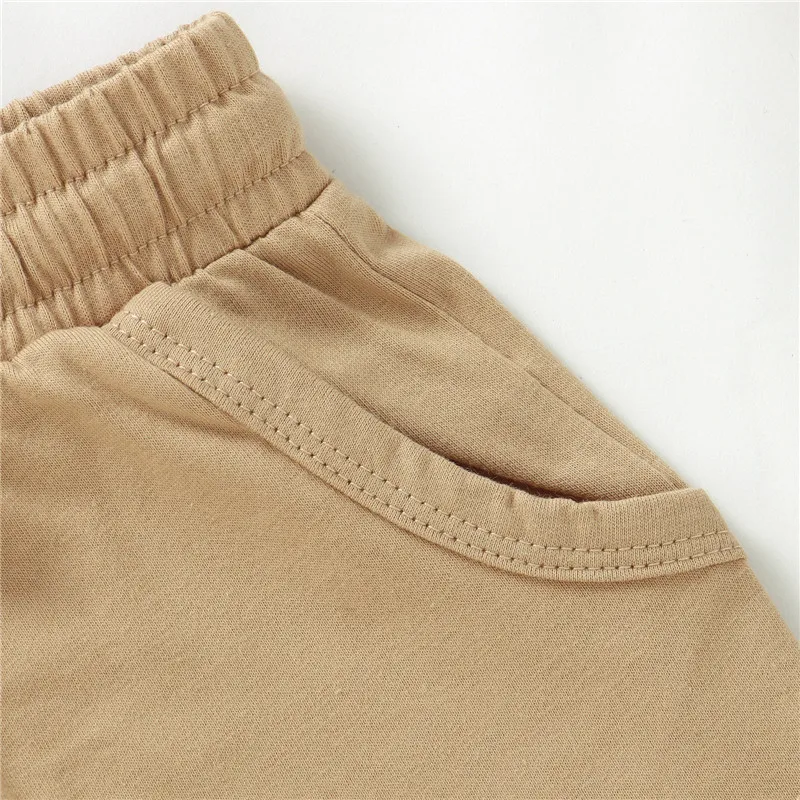 Wholesale 100% Organic Cotton Neutral Short Sleeve Summer Baby Boy Outfits Baby Girls Outfits