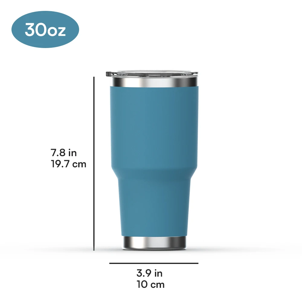 Hot Sale Powder Coating 30oz Vacuum Flask Tumbler With Lids Stainless Steel Double Wall Travel Car Tumbler