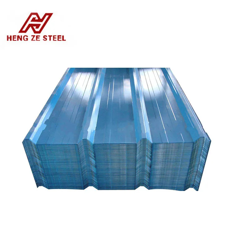 Hot Sale high quality Aluminium Zinc 18 Gauge Galvalume Colour Coated Corrugated iron sheet Galvanized Roofing Sheet