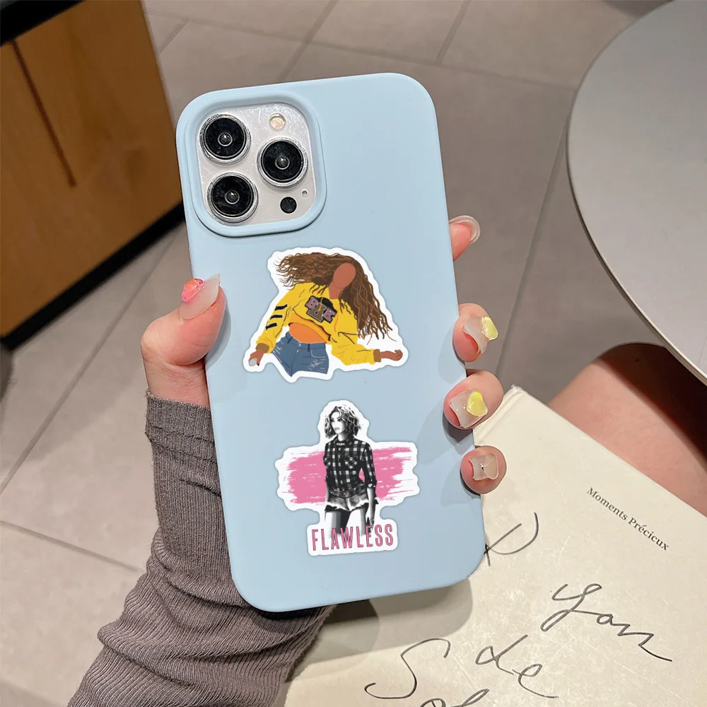 50Pcs Beyonce Renaissance Graffiti Stickers Renaissance Car Skateboard Decoration Sticker Waterproof Pvc Stickers