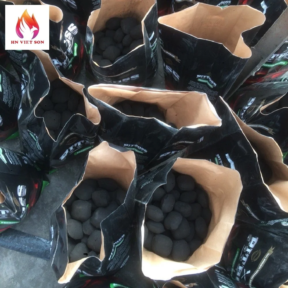  Древесный уголь для барбекю-Долгое горение-кокосовый барбекю