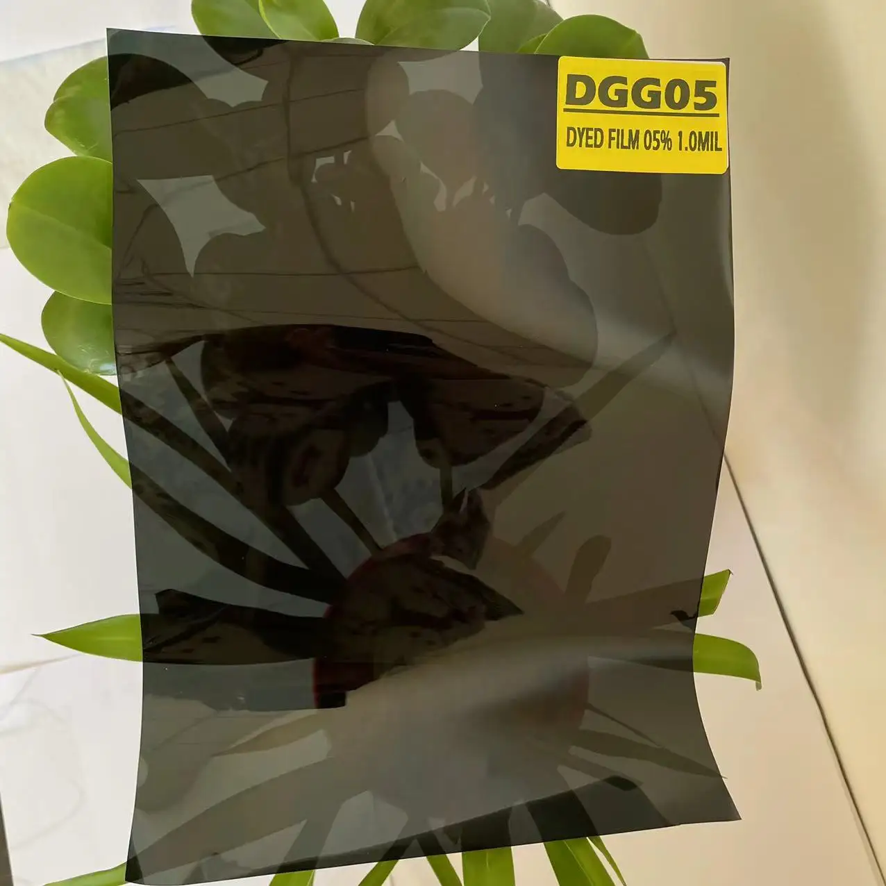 DGG05 TOP COATING VLT 5% IR 10% PRIVACY WINDOW FILM SEE OUT NOT IN SOLAR WINDOW TINT AUTOMOTIVE DYED FILM