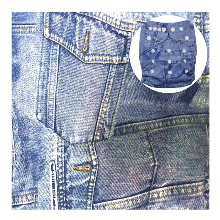 
Waterproof 100% Polyester Cheap Price Customized Digital Printing Baby Diaper Fabric Pul 