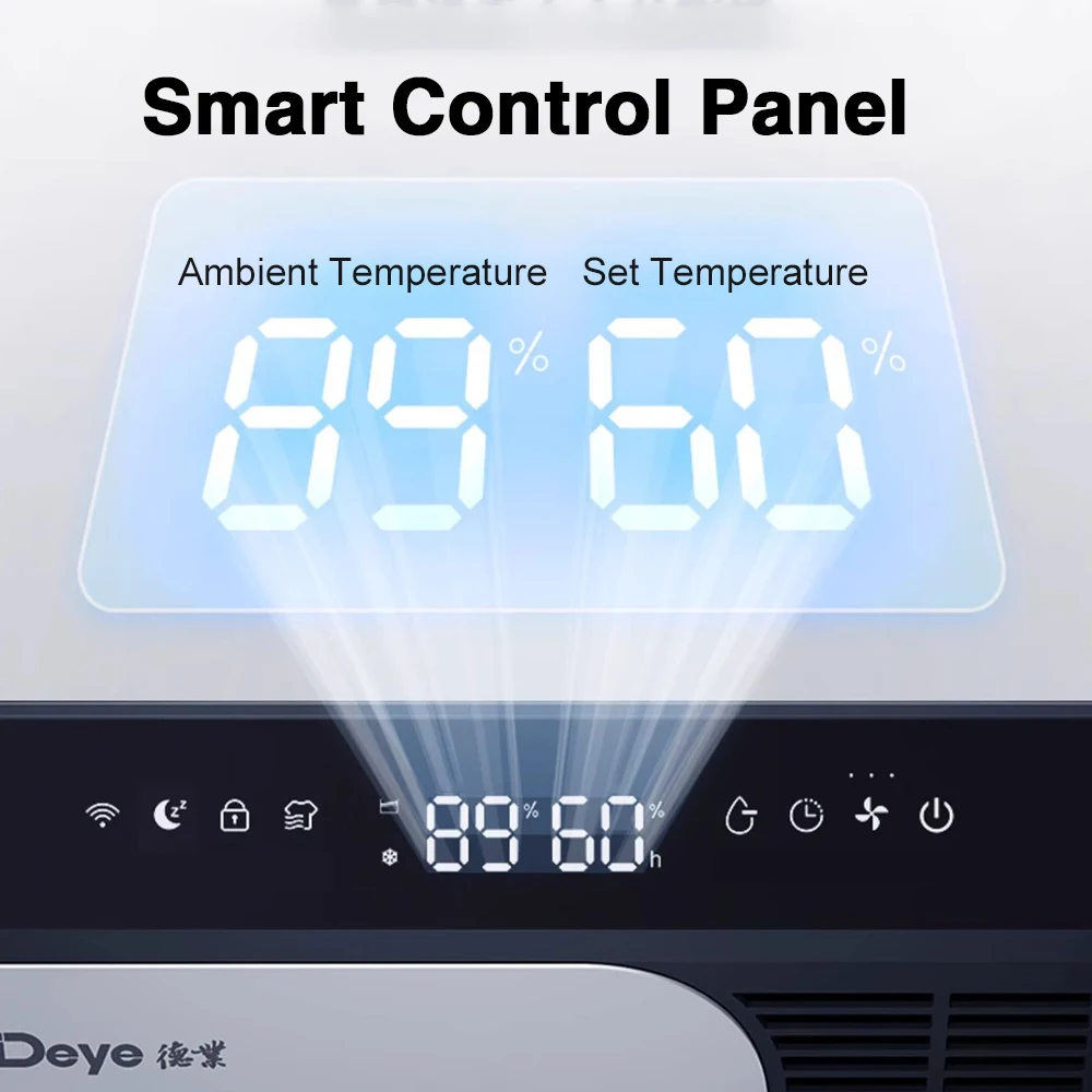 Deye DYD-D50C air conditioner dehumidifier 50L 100pints large room air dry dehumidifier with drain horse