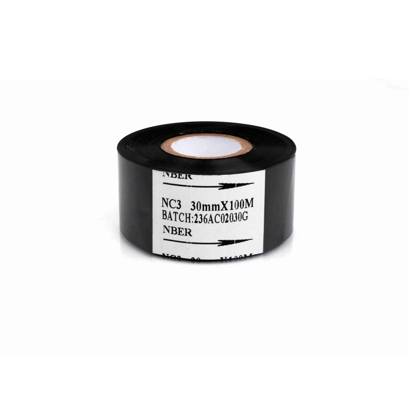 Thermal transfer coding foil 100m hot stamp ribbon for electric code printer