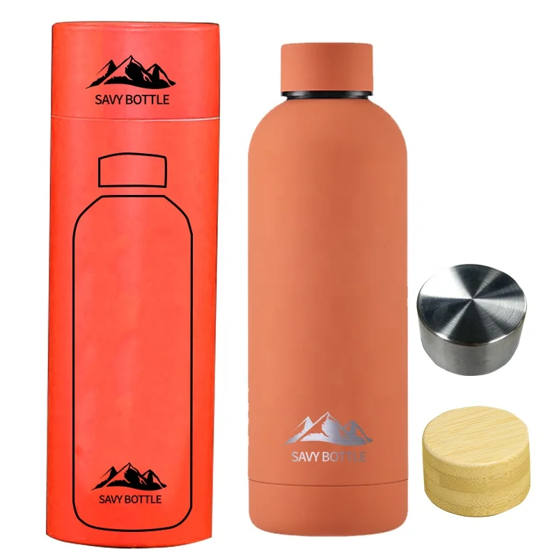 Savybottle hot sale popular small mouth stainless steel 304 sports drink water bottle 500ml 750ml 1000ml for gym drinking