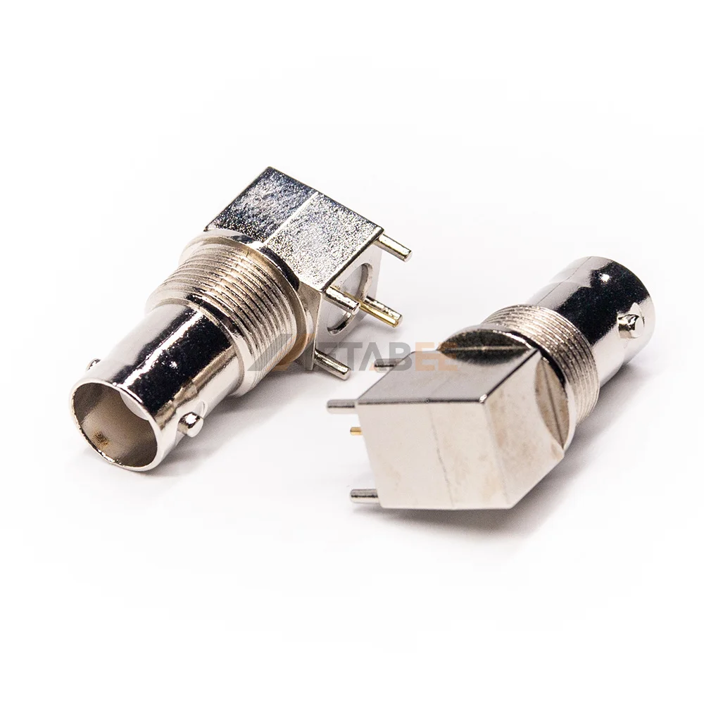 90 Degree High Quality BNC Bulkhead Female Connector