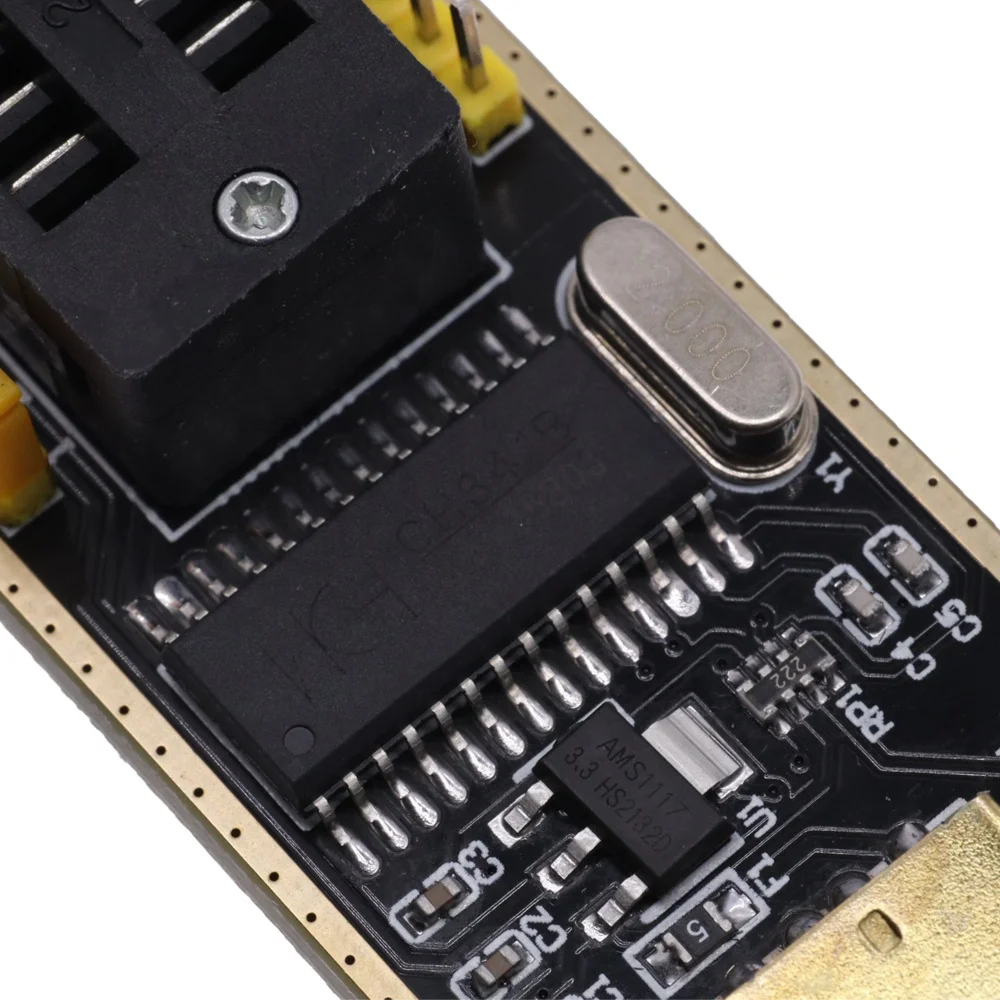 Тестовый зажим SOIC8 SOP8 для EEPROM 93CXX / 25CXX 24CXX адаптер + CH341A 24 25 серии Flash BIOS USB программный модуль DIY